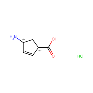 (1R,4S)-4-Aminocyclopent-2-enecarboxylic acid hydrochloride