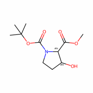 (2S,3R)-3-Hydroxypyrrolidine-1,2-dicarboxylic acid 1-tert-butyl ester 2-methyl ester