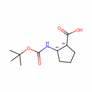 (1R,2S)-2-[(tert-Butoxycarbonyl)amino]cyclopentanecarboxylic acid