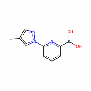 (6-(4-Methyl-1H-pyrazol-1-yl)pyridin-2-yl)boronic acid