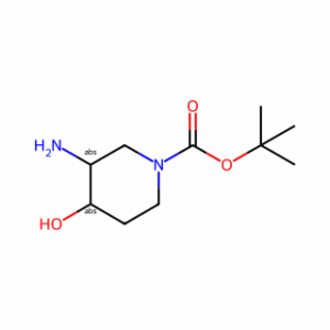 (3S,4S)-tert-Butyl 3-amino-4-hydroxypiperidine-1-carboxylate