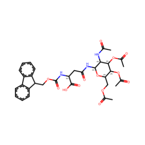 Fmoc-L-Asn(beta-D-GlcNAc(Ac)3)-OH