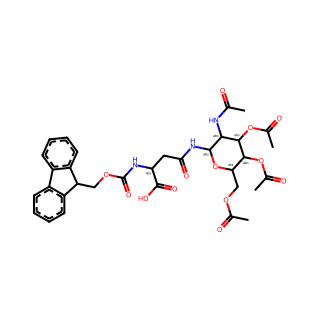 Fmoc-L-Asn(beta-D-GlcNAc(Ac)3)-OH