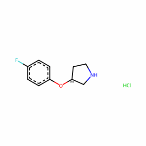 (3R)-(4-Fluorophenoxy)-pyrrolidine, HCl
