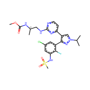 (S)-Methyl [1-[[4-[3-[5-chloro-2-fluoro-3-(methylsulfonamido)phenyl]-1-isopropyl-1H-pyrazol-4-yl]pyrimidin-2-yl]amino]propan-2-yl]carbamate