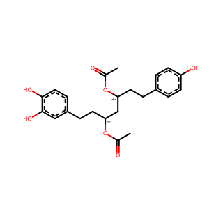 (3R,5R)-1-(3,4-Dihydroxyphenyl)-7-(4-hydroxyphenyl)heptane-3,5-diyl diacetate