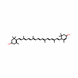 (1R,4R)-4-((1E,3E,5E,7E,9E,11E,13E,15E,17E)-18-((R)-4-Hydroxy-2,6,6-trimethylcyclohex-1-en-1-yl)-3,7,12,16-tetramethyloctadeca-1,3,5,7,9,11,13,15,17-nonaen-1-yl)-3,5,5-trimethylcyclohex-2-enol