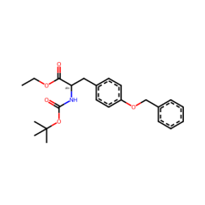 (S)-Ethyl 3-(4-(benzyloxy)phenyl)-2-((tert-butoxycarbonyl)amino)propanoate