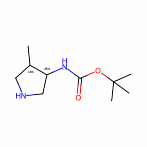 tert-Butyl ((3R,4R)-4-methylpyrrolidin-3-yl)carbamate