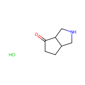 Hexahydro-cyclopenta[c]pyrrol-4-one HCl