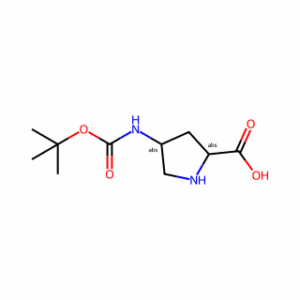 (2R,4R)-4-((tert-Butoxycarbonyl)amino)pyrrolidine-2-carboxylic acid