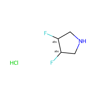 (3R,4R)-3,4-difluoropyrrolidine hydrochloride