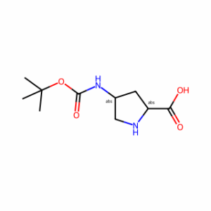 (2S,4R)-4-((tert-Butoxycarbonyl)amino)pyrrolidine-2-carboxylic acid