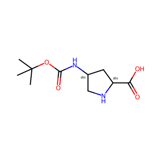 (2S,4R)-4-((tert-Butoxycarbonyl)amino)pyrrolidine-2-carboxylic acid
