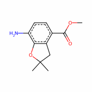Methyl 7-amino-2,2-dimethyl-2,3-dihydrobenzofuran-4-carboxylate