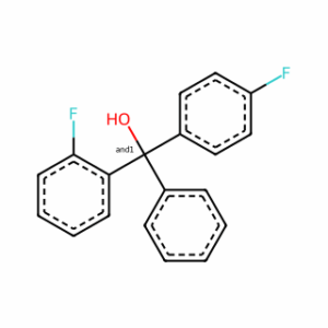 (2-Fluorophenyl)(4-fluorophenyl)(phenyl)methanol
