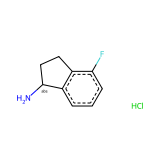 (S)-4-Fluoro-2,3-Dihydro-1H-Inden-1-Amine Hydrochloride