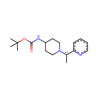 tert-Butyl (1-(1-(pyridin-2-yl)ethyl)piperidin-4-yl)carbamate