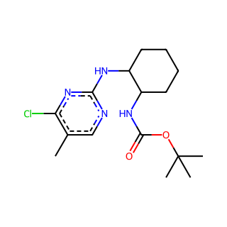 tert-Butyl (2-((4-chloro-5-methylpyrimidin-2-yl)amino)cyclohexyl)carbamate