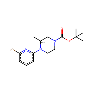 tert-Butyl 4-(6-bromopyridin-2-yl)-3-methylpiperazine-1-carboxylate
