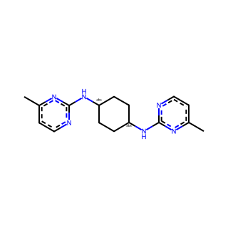 trans-N1,N4-Bis(4-methylpyrimidin-2-yl)cyclohexane-1,4-diamine