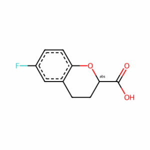 (2S)-6-fluoro-3,4-dihydro-2H-1-benzopyran-2-carboxylic acid