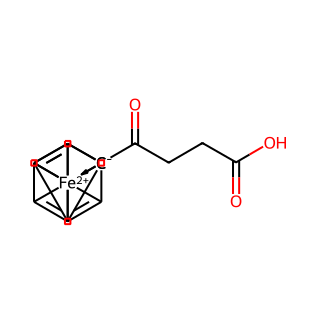 (3-Carboxy-1-oxopropyl)ferrocene