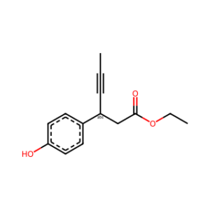 (S)-Ethyl 3-(4-hydroxyphenyl)hex-4-ynoate