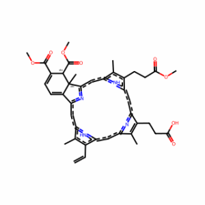 (4R,4aS)-rel-18-Ethenyl-4,4a-dihydro-3,4-bis(methoxycarbonyl)-4a,8,14,19-tetramethyl-24H,26H-Benzo[b]porphine-9,13-dipropanoic acid monomethyl ester