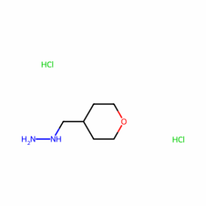 (Oxan-4-ylmethyl)hydrazine dihydrochloride