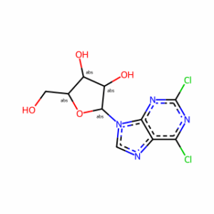 (2R,3R,4S,5R)-2-(2,6-Dichloro-9H-purin-9-yl)-5-(hydroxymethyl)tetrahydrofuran-3,4-diol