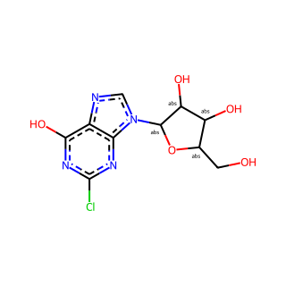 (2R,3R,4S,5R)-2-(2-Chloro-6-hydroxy-9H-purin-9-yl)-5-(hydroxymethyl)tetrahydrofuran-3,4-diol