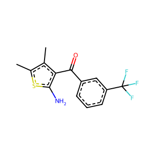 (2-Amino-4,5-dimethylthiophen-3-yl)(3-(trifluoromethyl)phenyl)methanone