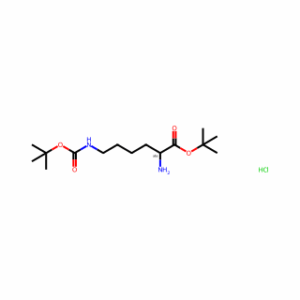 L-Lysine, N6-[(1,1-dimethylethoxy)carbonyl]-,1,1-dimethylethyl ester, hydrochloride (1:1)