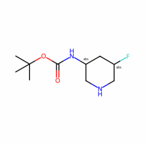 tert-Butyl ((3R,5S)-5-fluoropiperidin-3-yl)carbamate