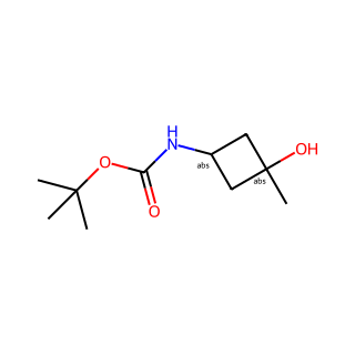 tert-Butyl (trans-3-hydroxy-3-methylcyclobutyl)carbamate