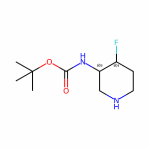 tert-Butyl ((3S,4R)-rel-4-fluoropiperidin-3-yl)carbamate