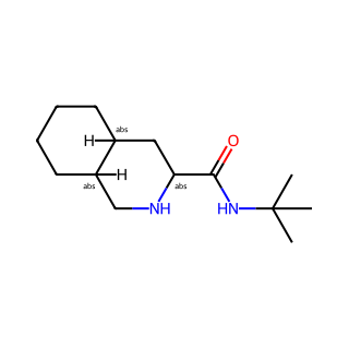 (3S,4aS,8aS)-N-(tert-Butyl)decahydroisoquinoline-3-carboxamide