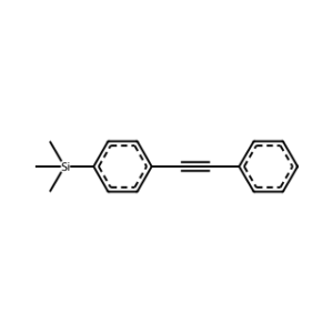trimethyl[4-(2-phenylethynyl)phenyl]silane