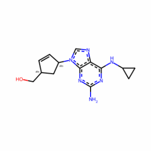 (1S,4R)-4-[2-Amino-6-(cyclopropylamino)-9H-purin-9-yl]-2-cyclopentene-1-methanol