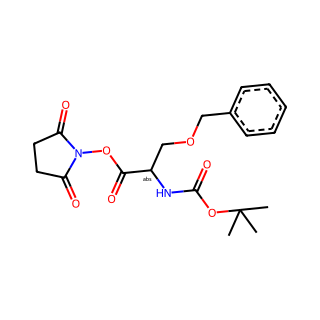 (S)-2,5-Dioxopyrrolidin-1-yl 3-(benzyloxy)-2-((tert-butoxycarbonyl)amino)propanoate