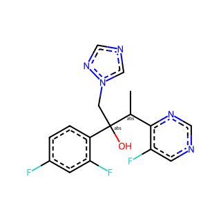 (2R,3S/2S,3R)-2-(2,4-Difluorophenyl)-3-(5-fluoropyrimidin-4-yl)-1-(1h-1,2,4-triazol-1-yl)butan-2-ol