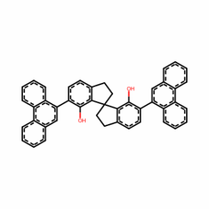 (1R)-2,2′,3,3′-Tetrahydro-6,6′-di-9-phenanthrenyl-1,1′-spirobi[1H-indene]-7,7′-diol