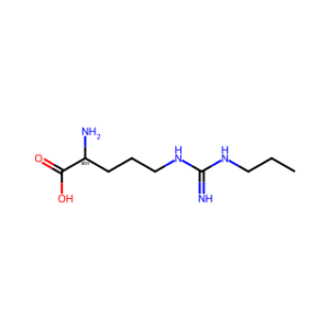 (S)-2-Amino-5-(3-propylguanidino)pentanoic acid