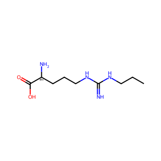 (S)-2-Amino-5-(3-propylguanidino)pentanoic acid
