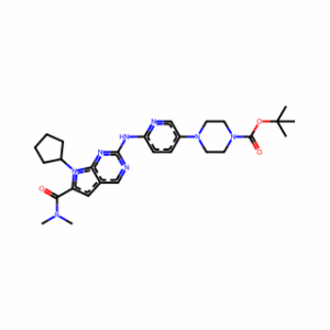 Tert-Butyl 4-(6-((7-Cyclopentyl-6-(Dimethylcarbamoyl)-7H-Pyrrolo[2,3-D]Pyrimidin-2-Yl)Amino)Pyridin-3-Yl)Piperazine-1-Carboxylate