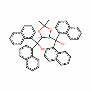 ((4R,5R)-2,2-Dimethyl-1,3-dioxolane-4,5-diyl)bis(di(naphthalen-1-yl)methanol)
