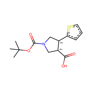 trans-N-Boc-4-(2-thienyl)pyrrolidine-3-carboxylic acid