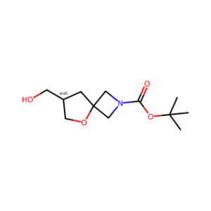 tert-butyl 7-(hydroxymethyl)-5-oxa-2-azaspiro[3.4]octane-2-carboxylate