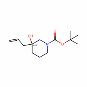 tert-Butyl 3-allyl-3-hydroxypiperidine-1-carboxylate